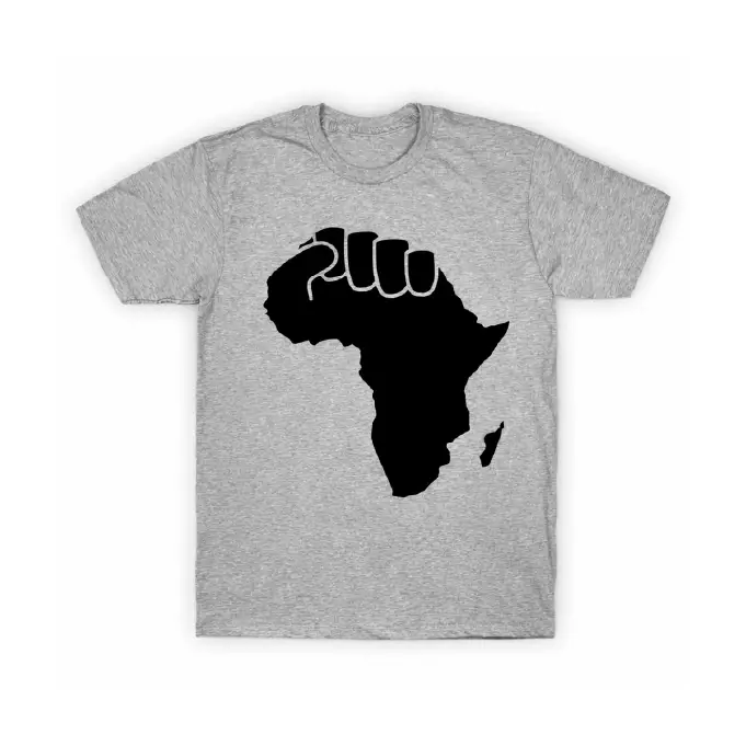 African Map Black T-shirt