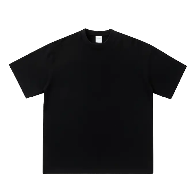 Plain Black T-shirt — Design Kampala